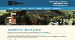 Desktop Screenshot of fiddlersgrove.com