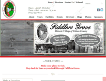 Tablet Screenshot of fiddlersgrove.org